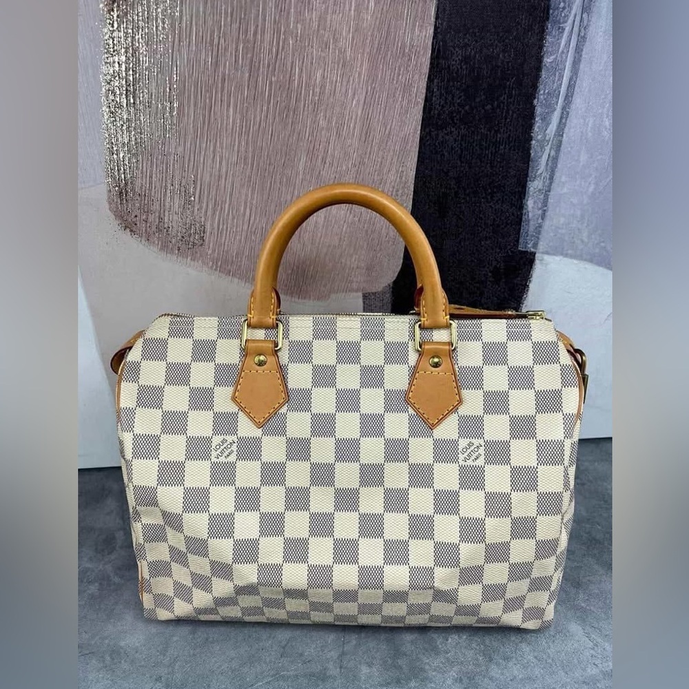 🌵 Louis Vuitton Speedy 30 Azur 🌵